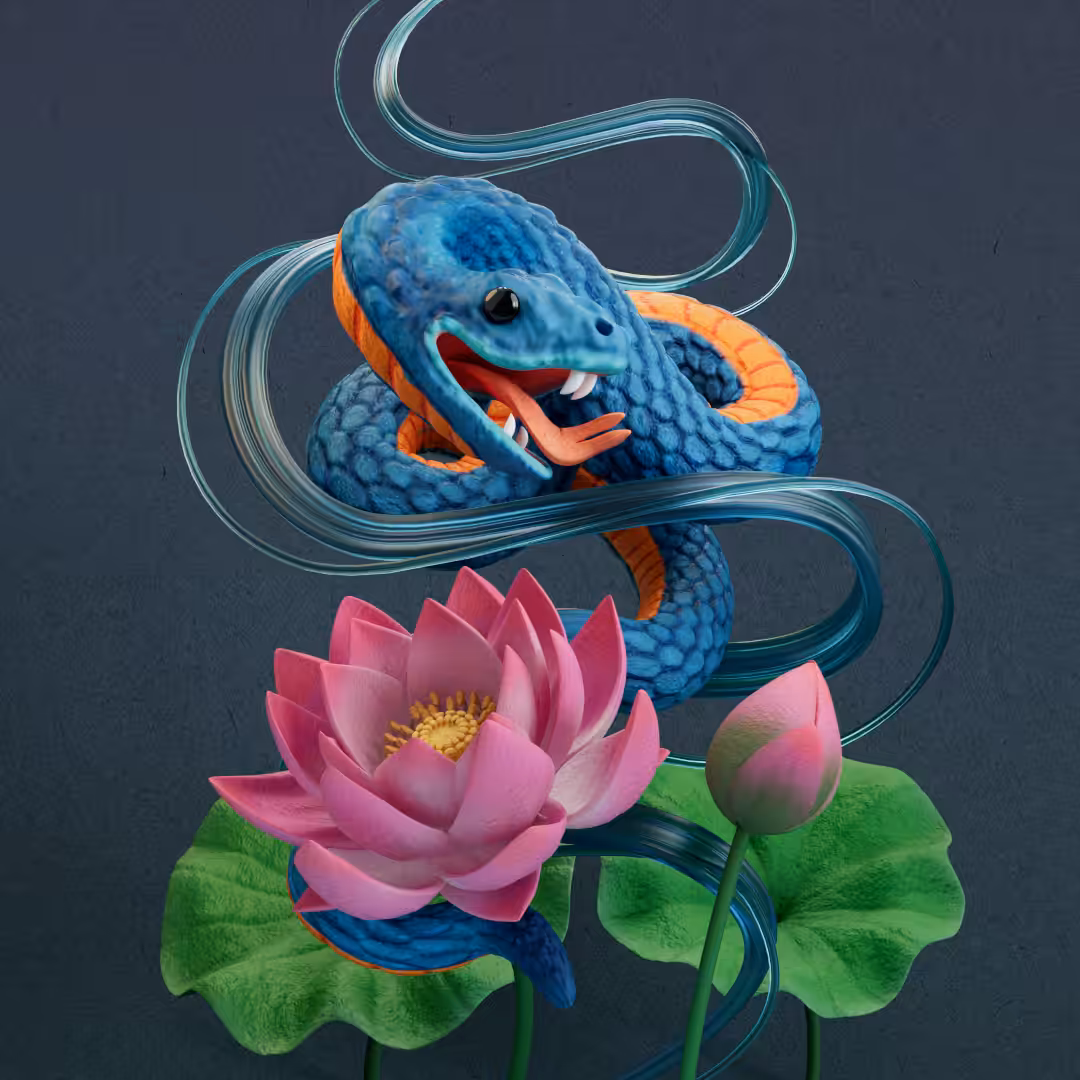 Horimon 005 蛇:SNAKE