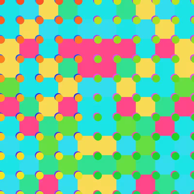Squares and dots #6