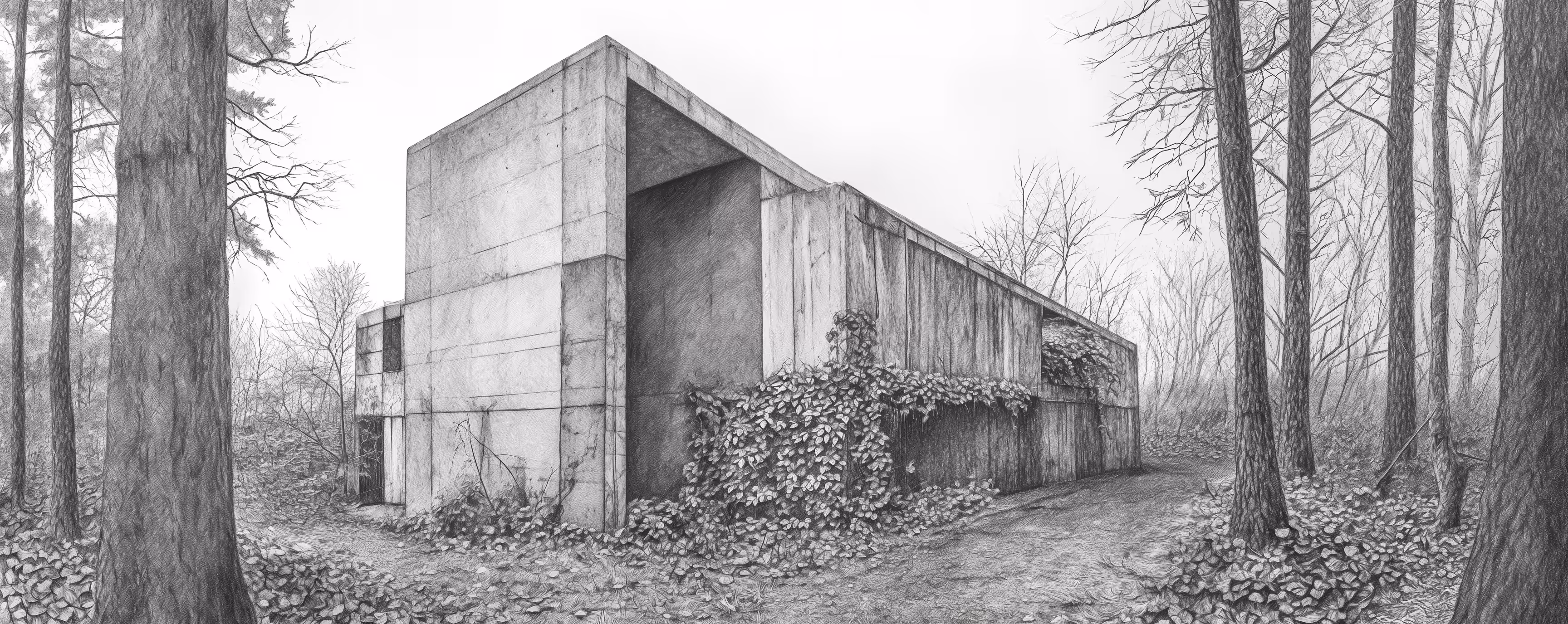 Imaginary Architecture: Architectural Sketch 35