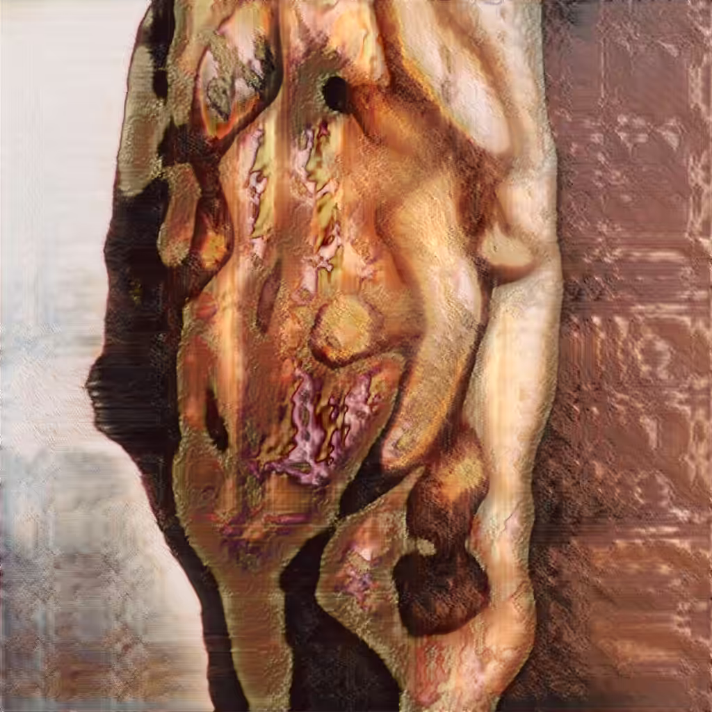 AI Generated Nude Portrait #7 Frame #263