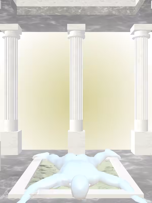 HeavenComputer: The Rising Light Blue Man #3271