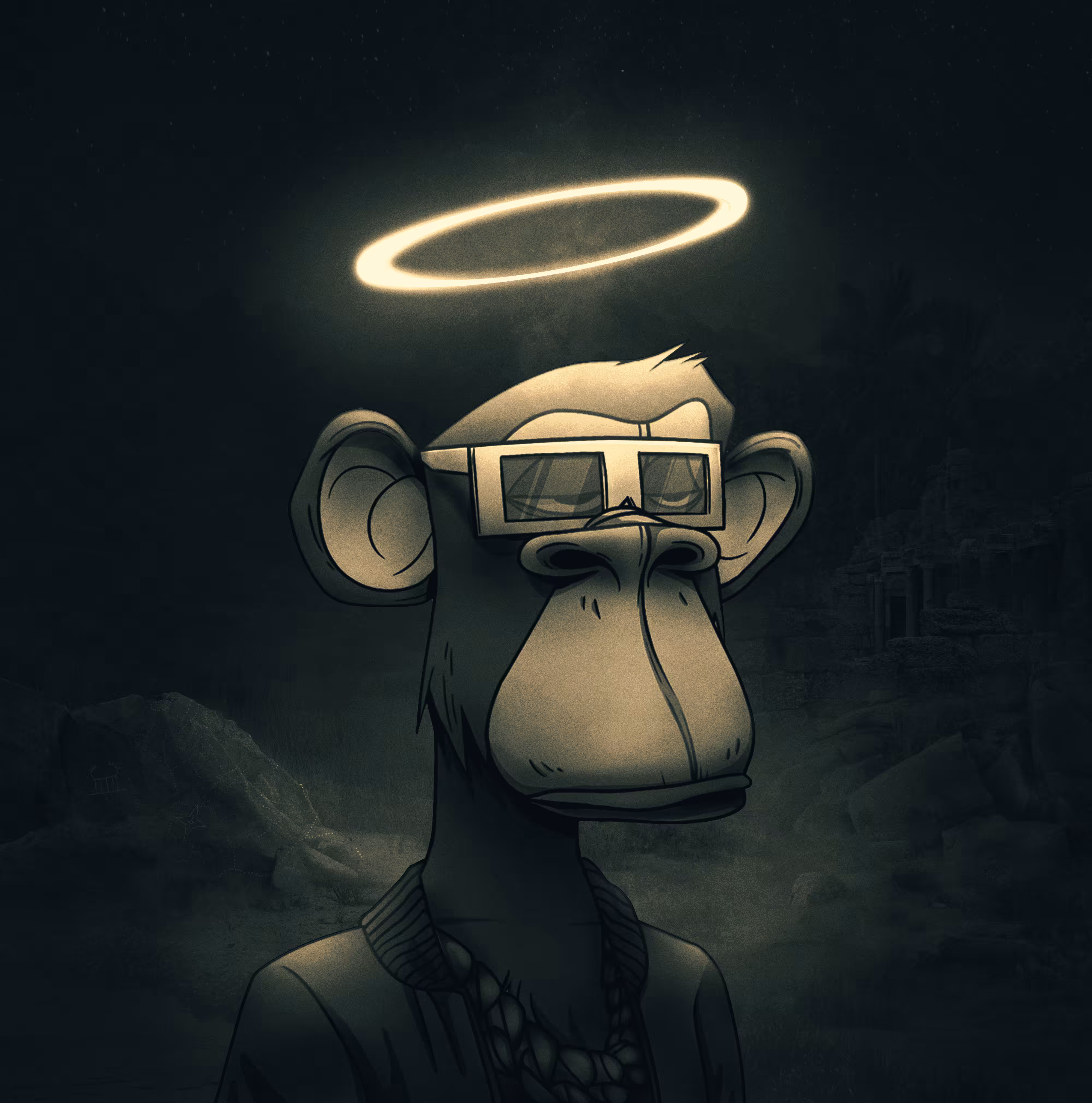 Dark Bored Ape #9921