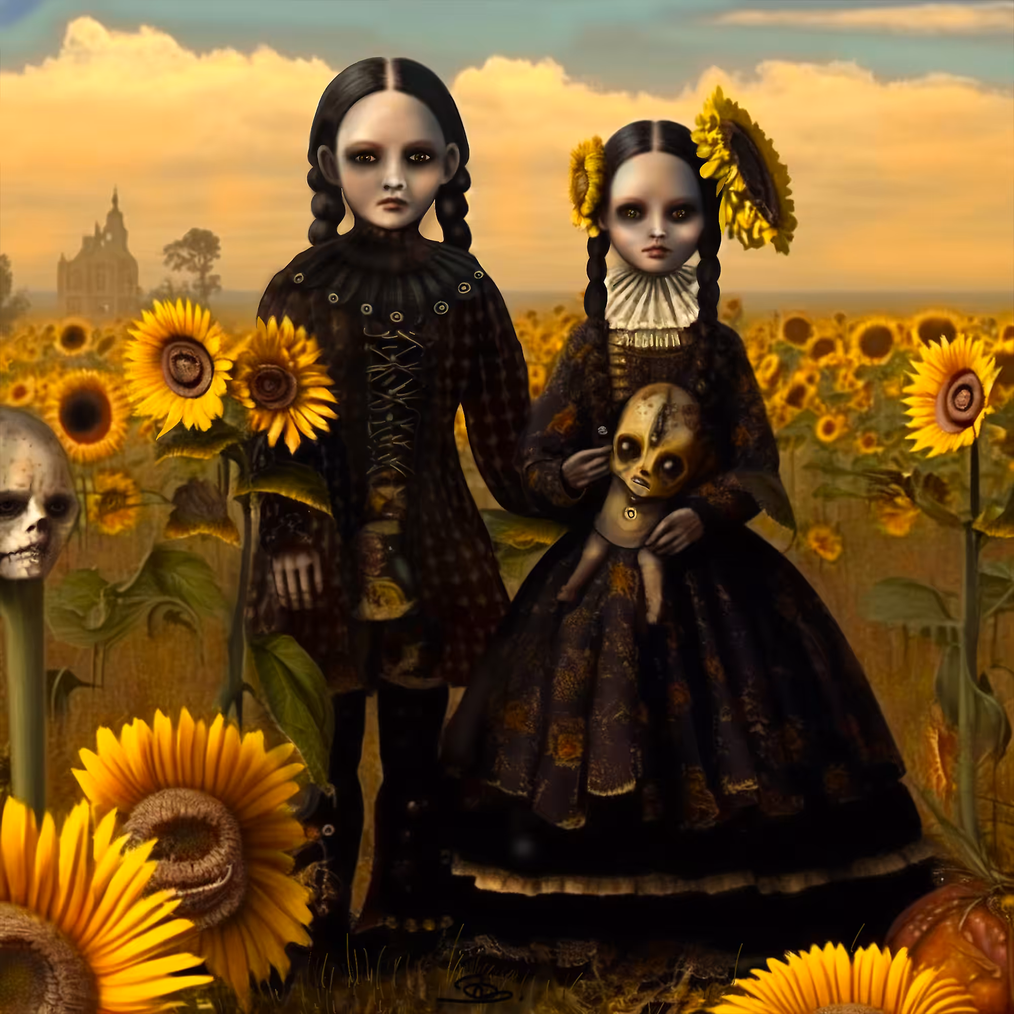 Lost in Sunflowers