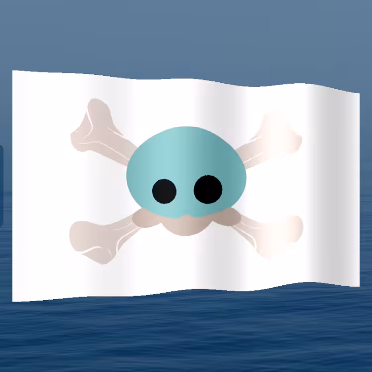 Jolly Roger Flag #262