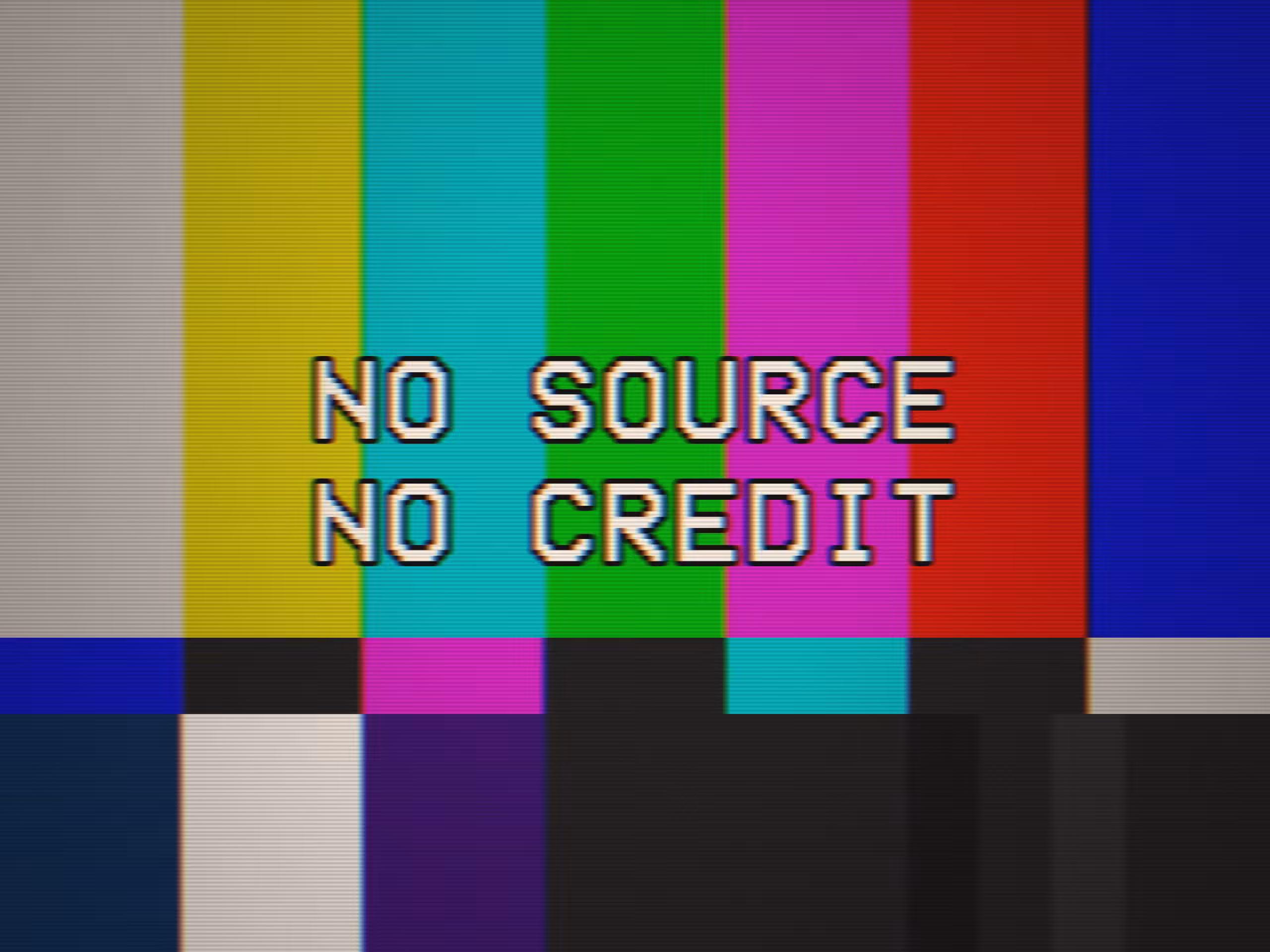 NO SOURCE NO CREDIT