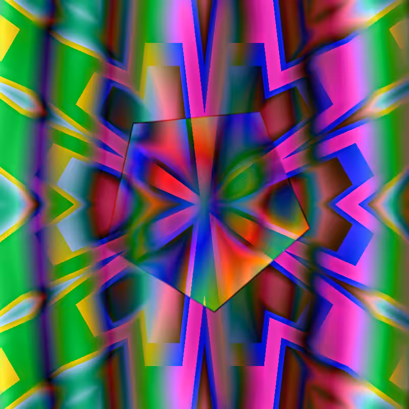 Multiple Colorful Shapes #15