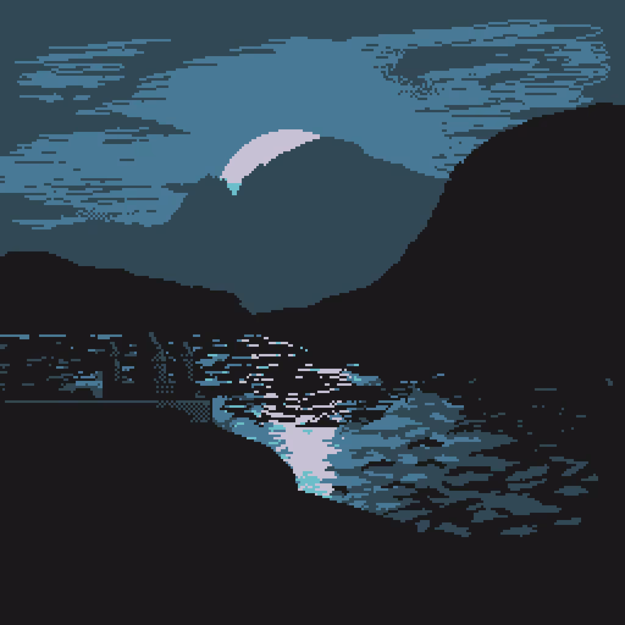 Pixel Sunset #53