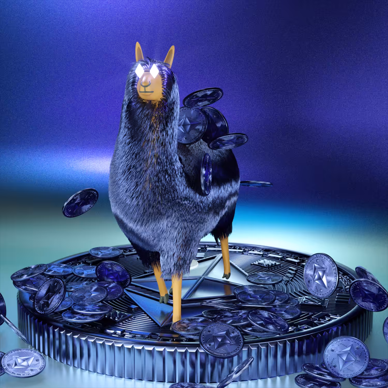 CRYPTOLLAMAS #014: Ethereum Llama 💰 Psychdre
