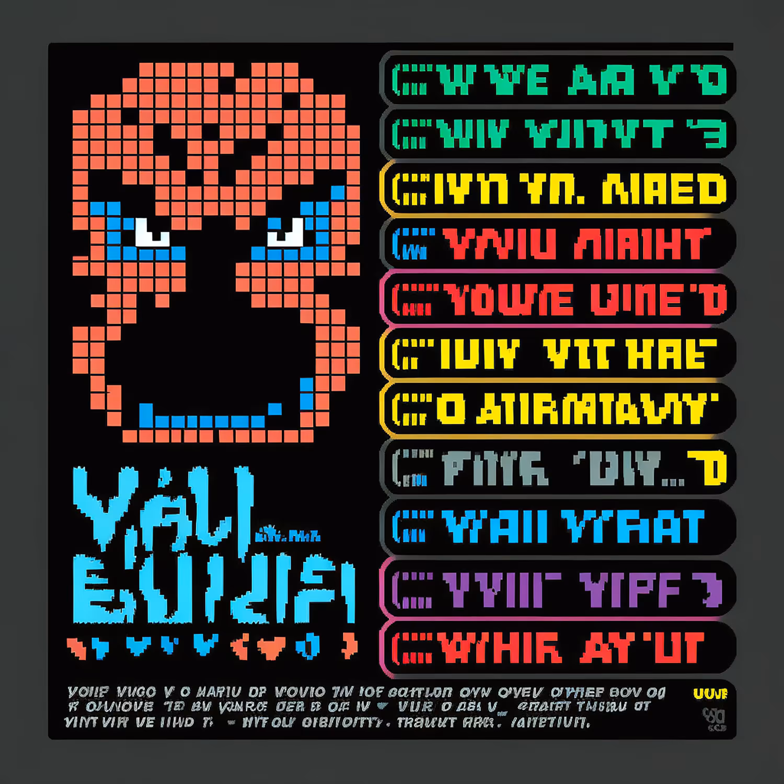 Pixel Game Posters #187
