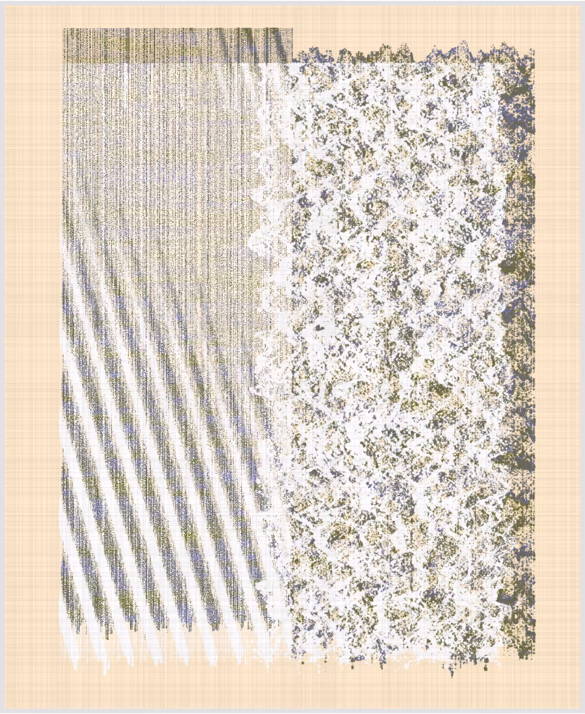 Stains on a Canvas #209