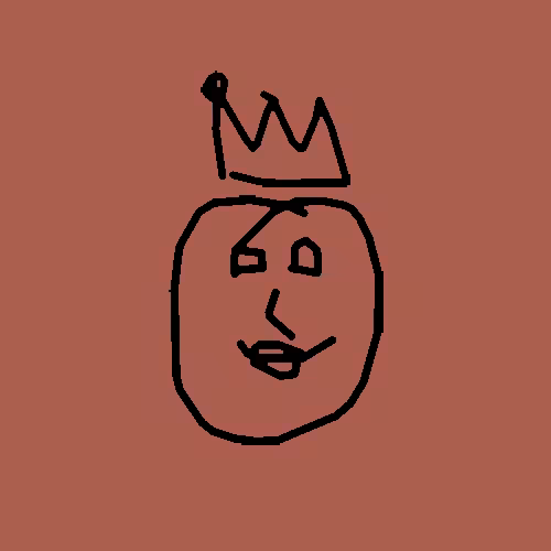 Basquiat Doodles: Basquiat #1097