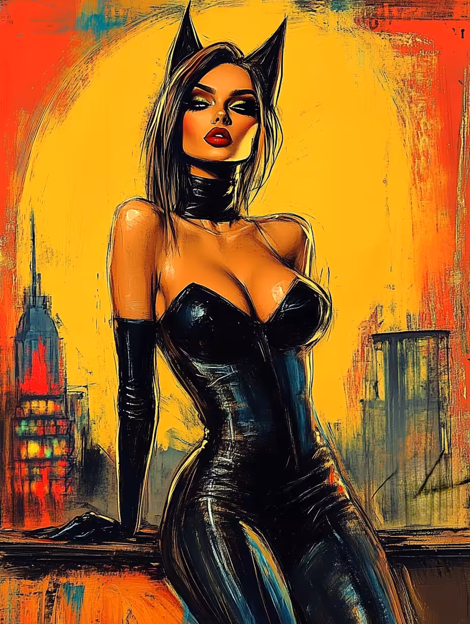 Illustrations: The Cat in the City