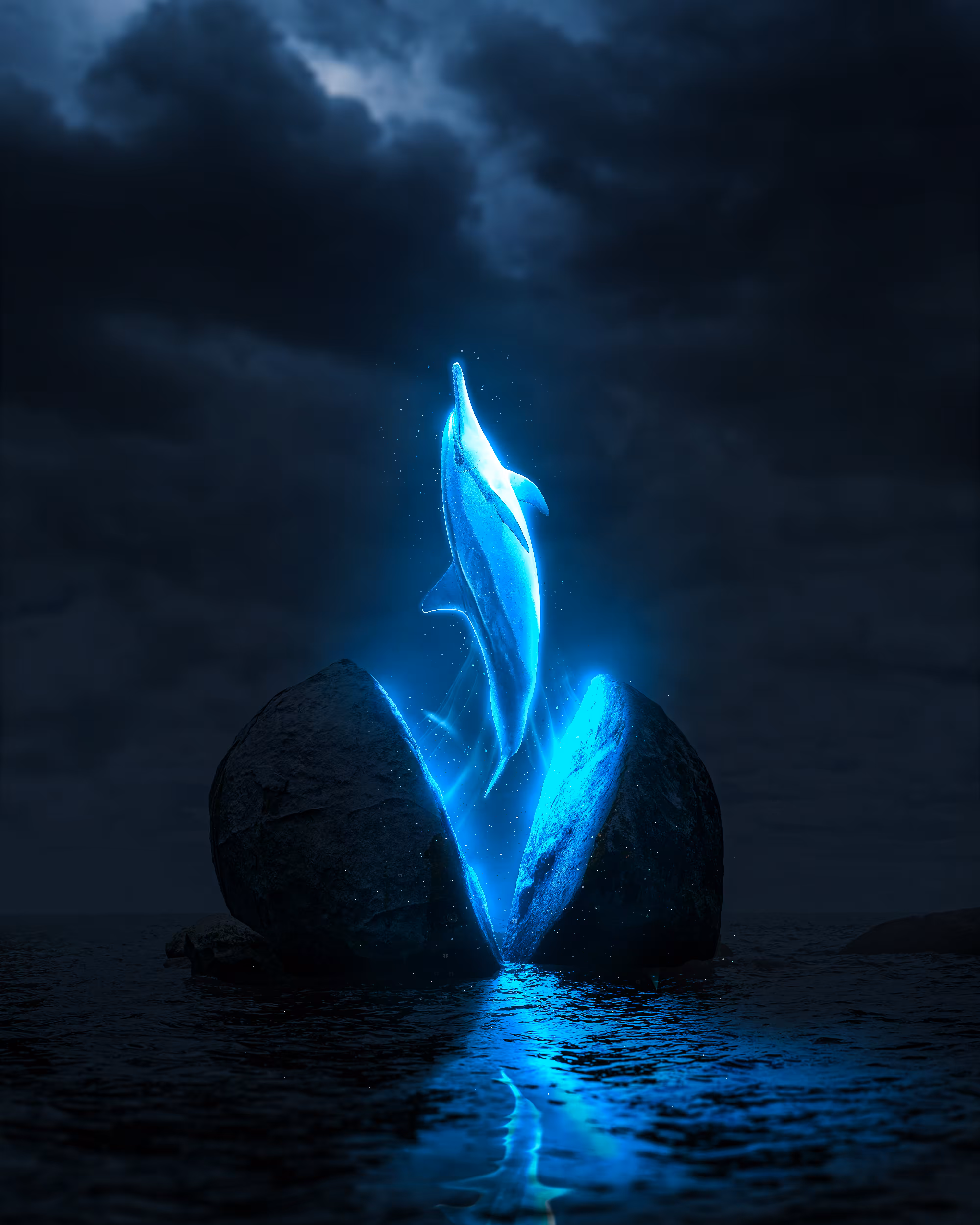Mystical Dolphin