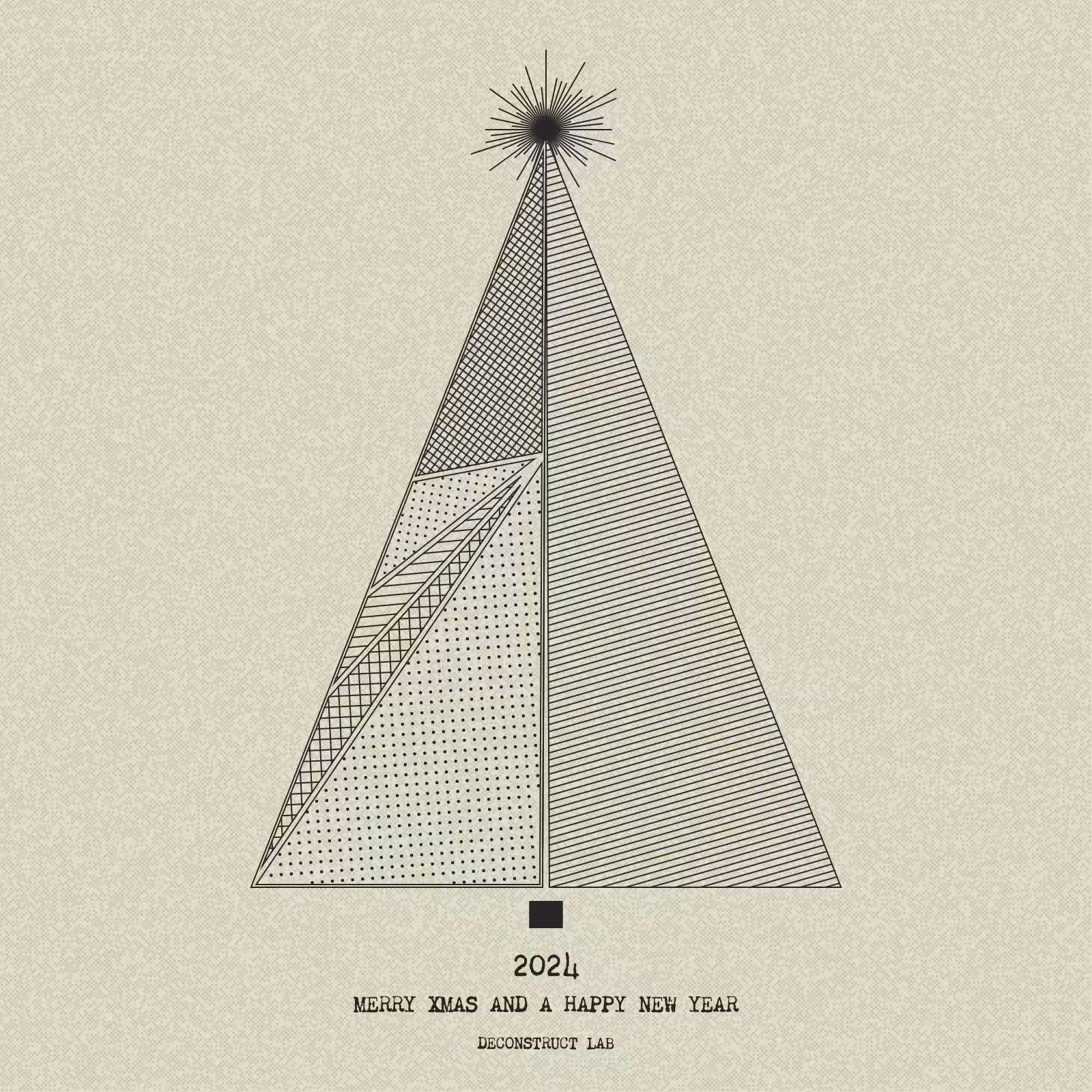 Have Yourself a Merry Little Geometric Tree #311