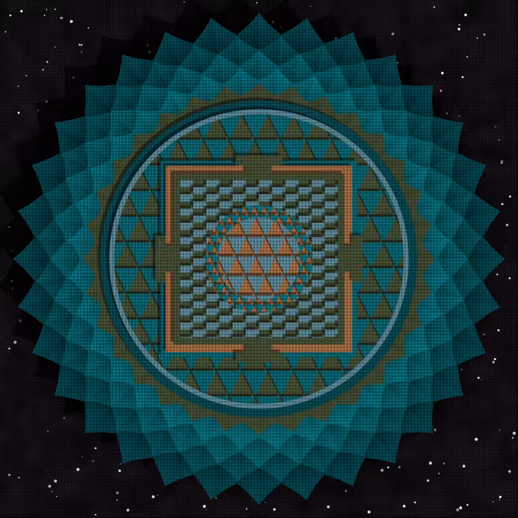 Paper Mandala #218