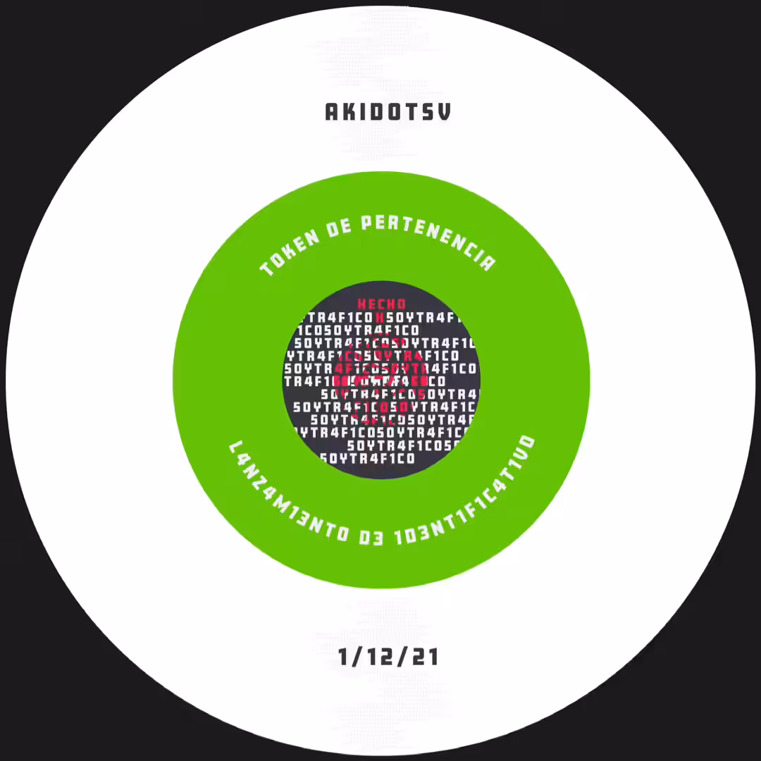 AKIDOTSV · TOKEN DE PERTENENCIA