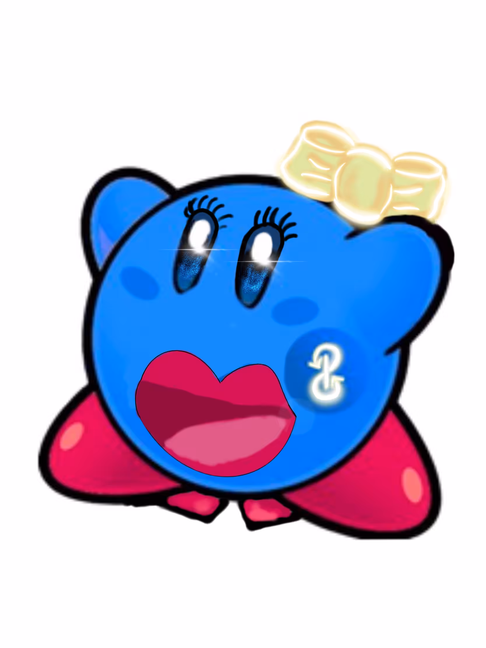 Blue Kirby made a friend