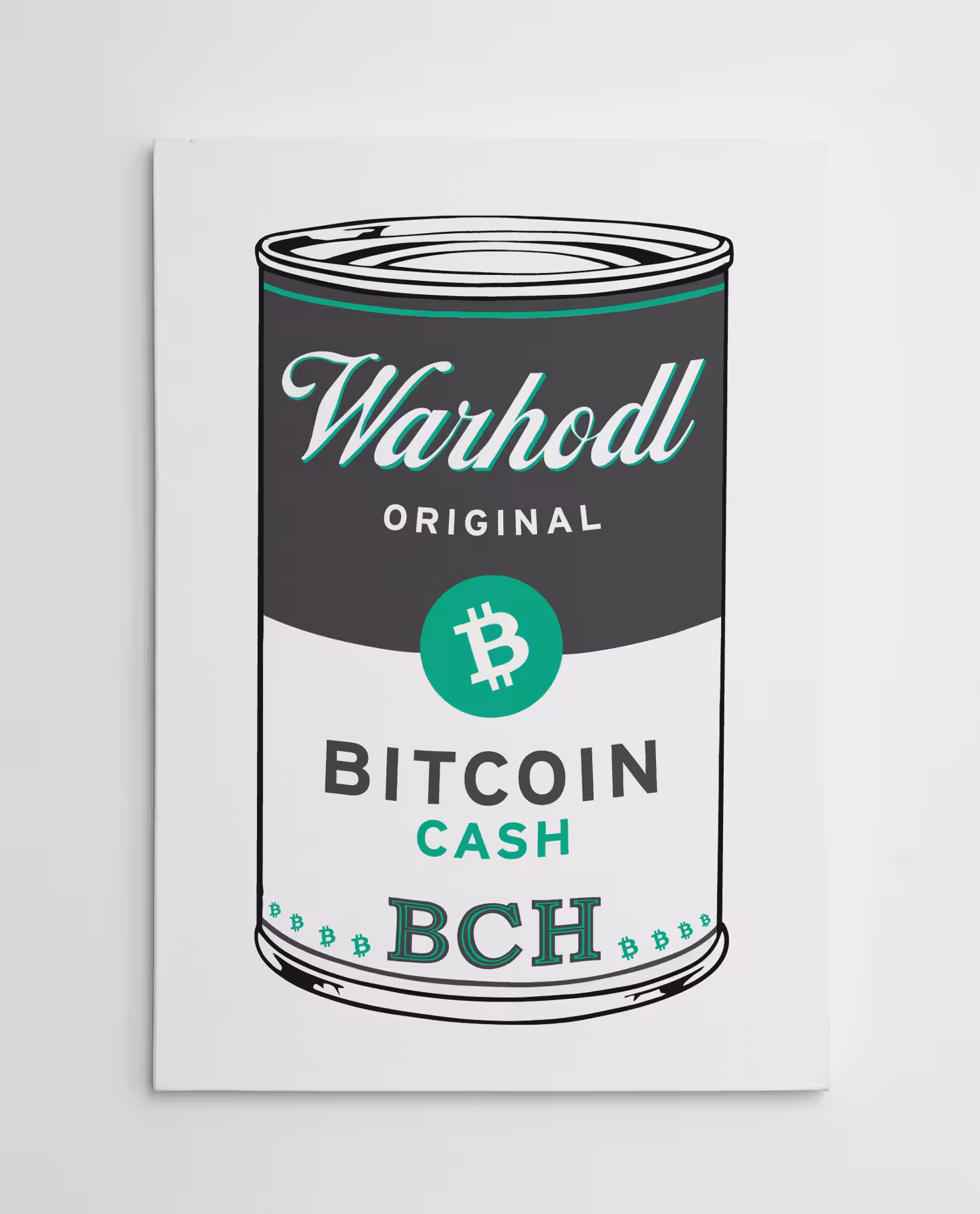WARHODL Artist Proof "BITCOIN CASH" Original Can