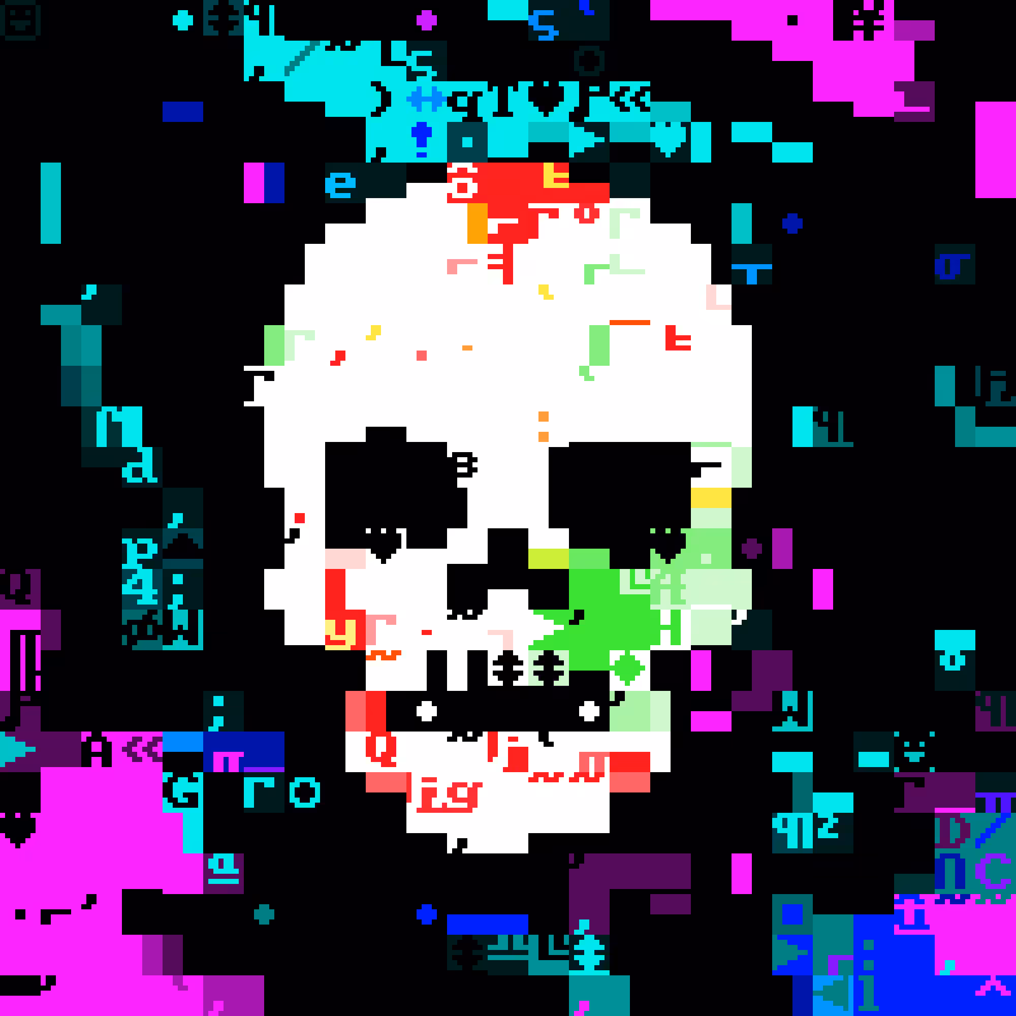  DOS Skull 0518