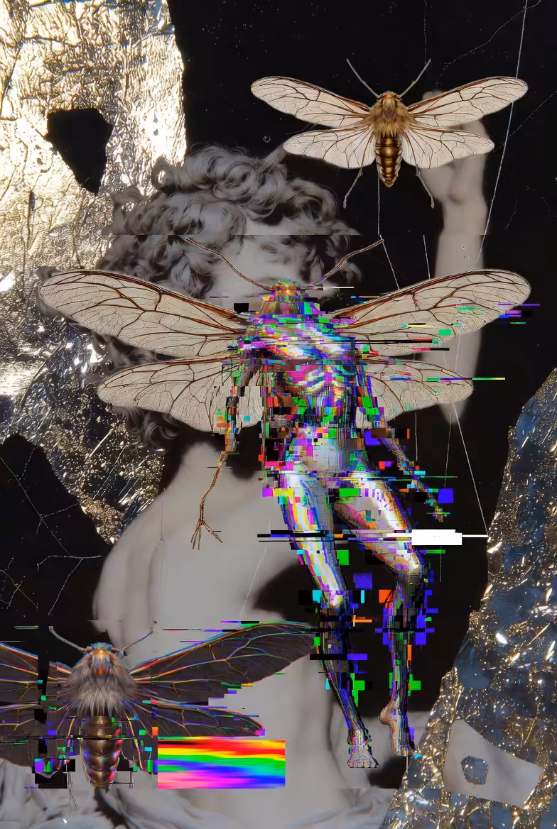 Albâtre Corrompu v0.1 • Psyché Pixelée – Genesis Drop • Larva Divina