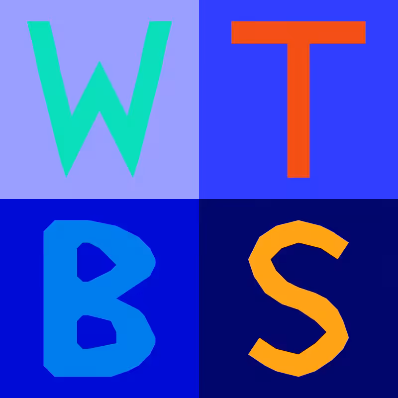 Waiting To Be Signed Logo with Wobbles #103