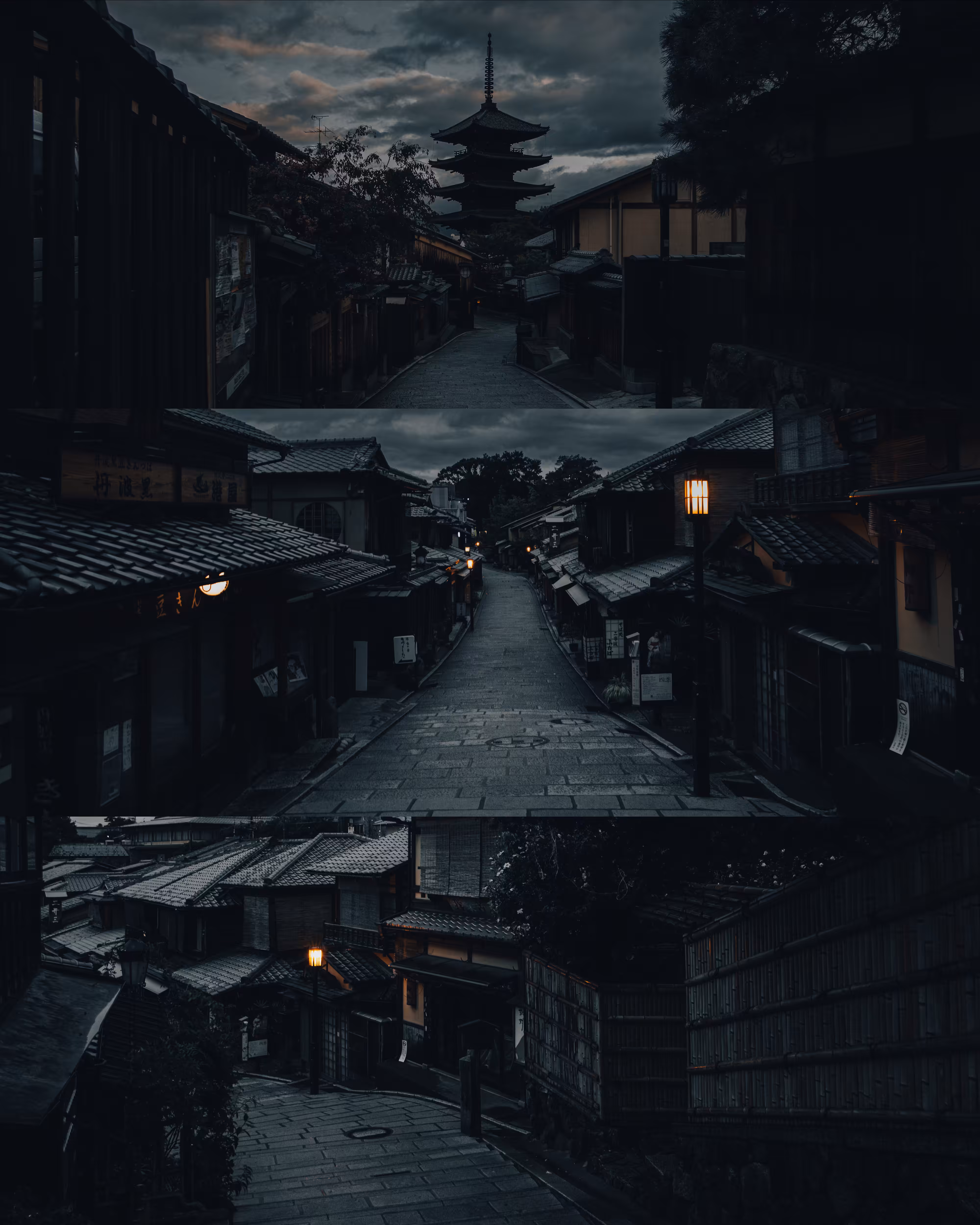 Darkness in Kyoto
