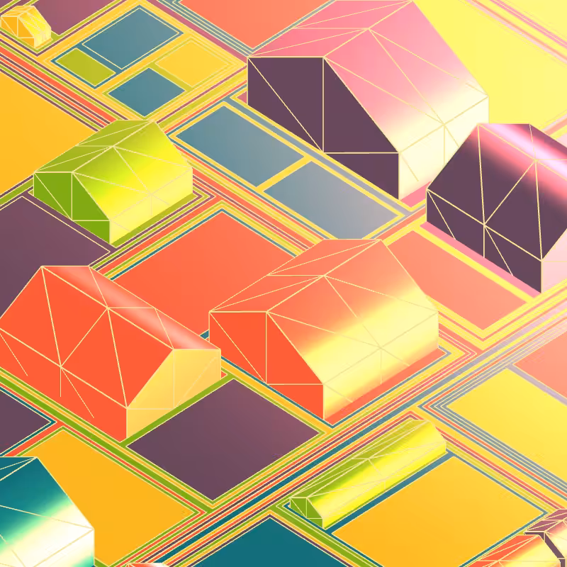 Geometric city #184