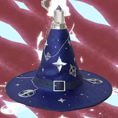 Magic Items Shop: 🎩Hat of the Crystal Communion✨ 