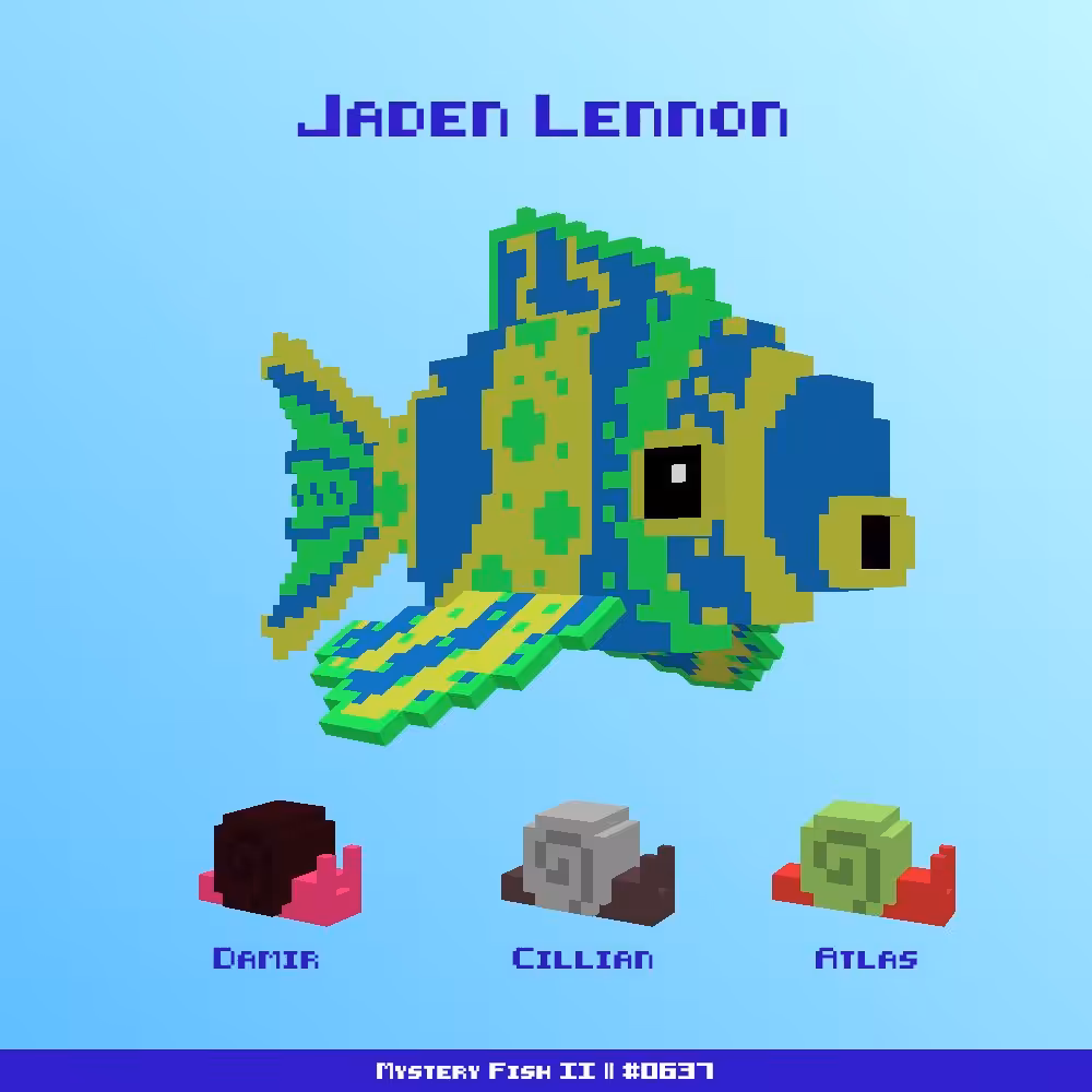 Jaden Lennon :: Mystery Fish 0637/1000