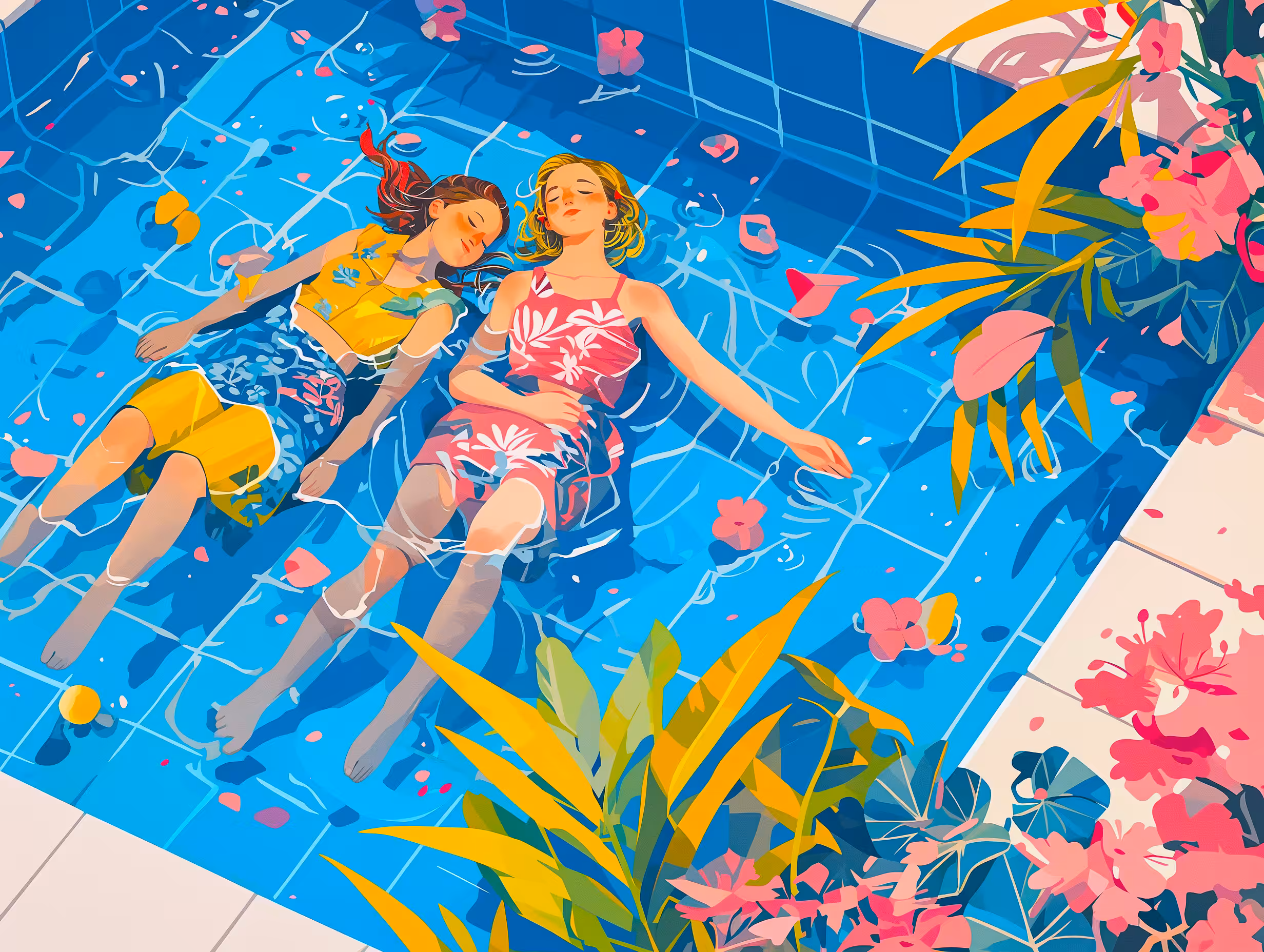 Floated Together