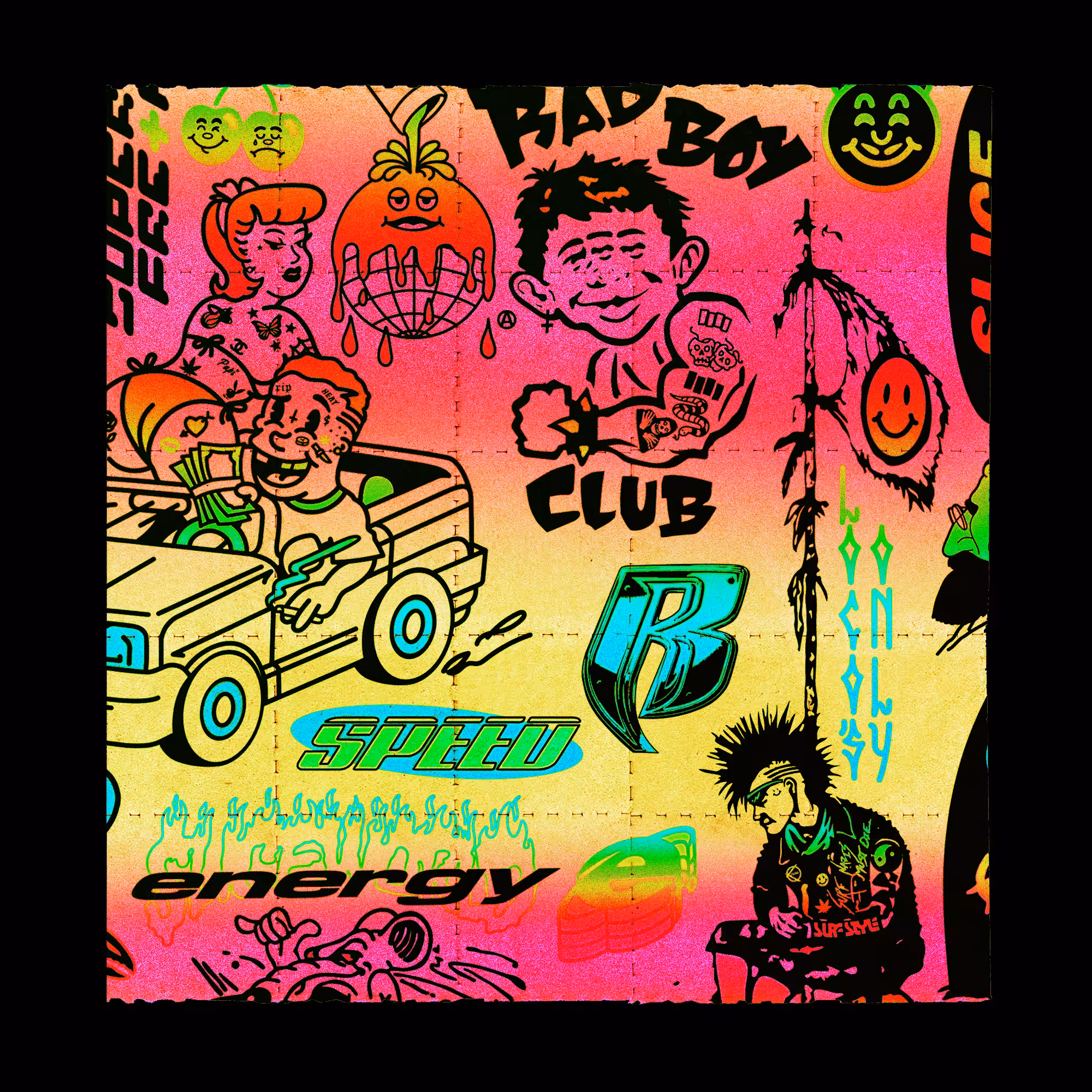 RAD BOY CLUB | Static Acid Wash Edition
