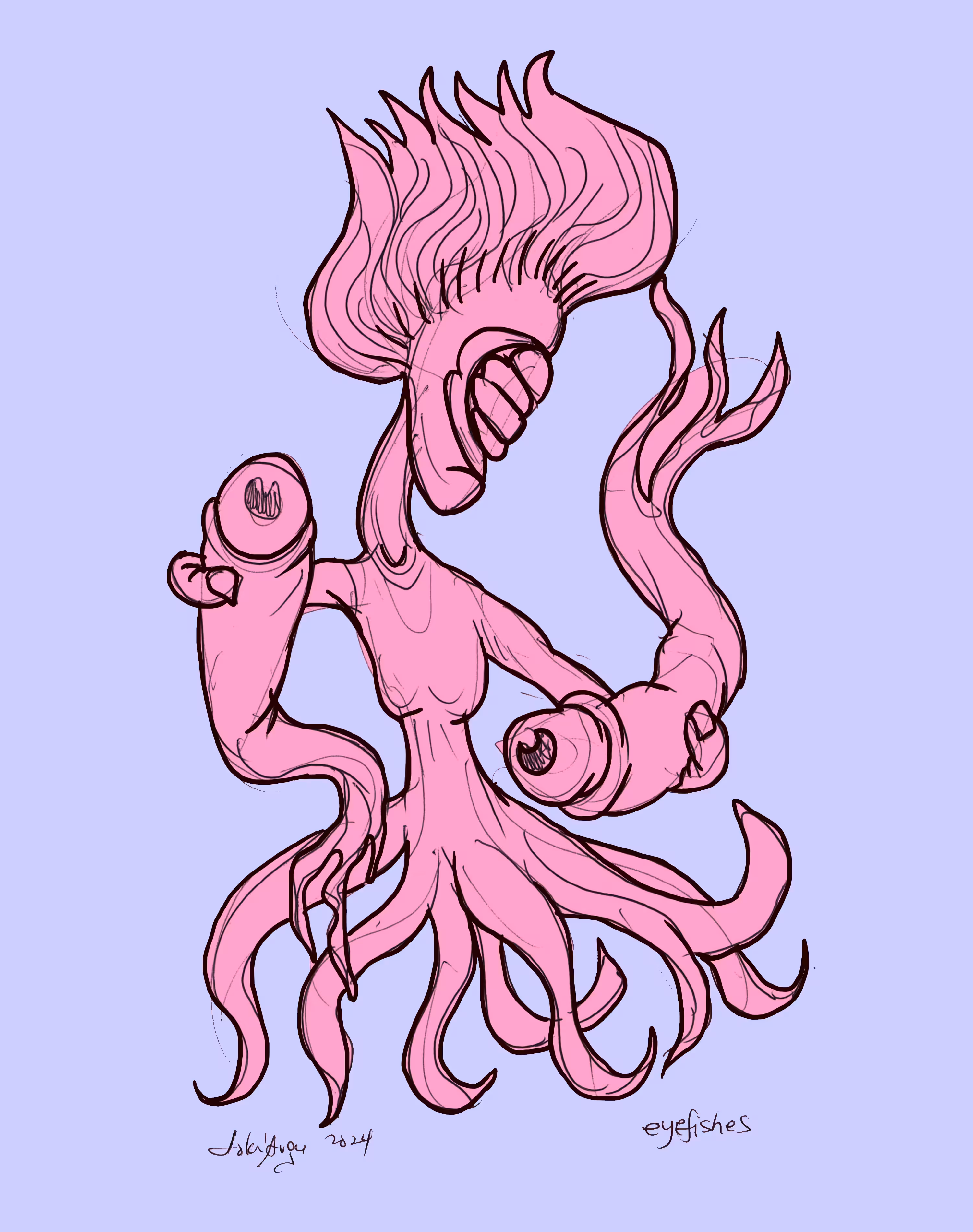 eye fishes