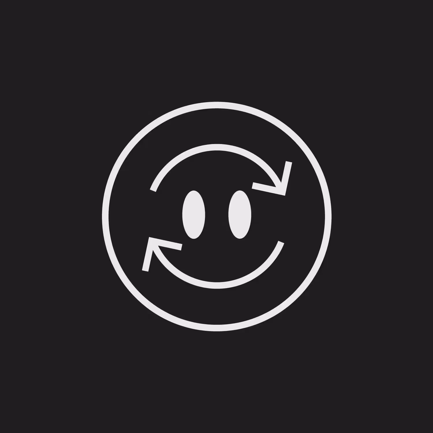 Logo Smiley Recycle