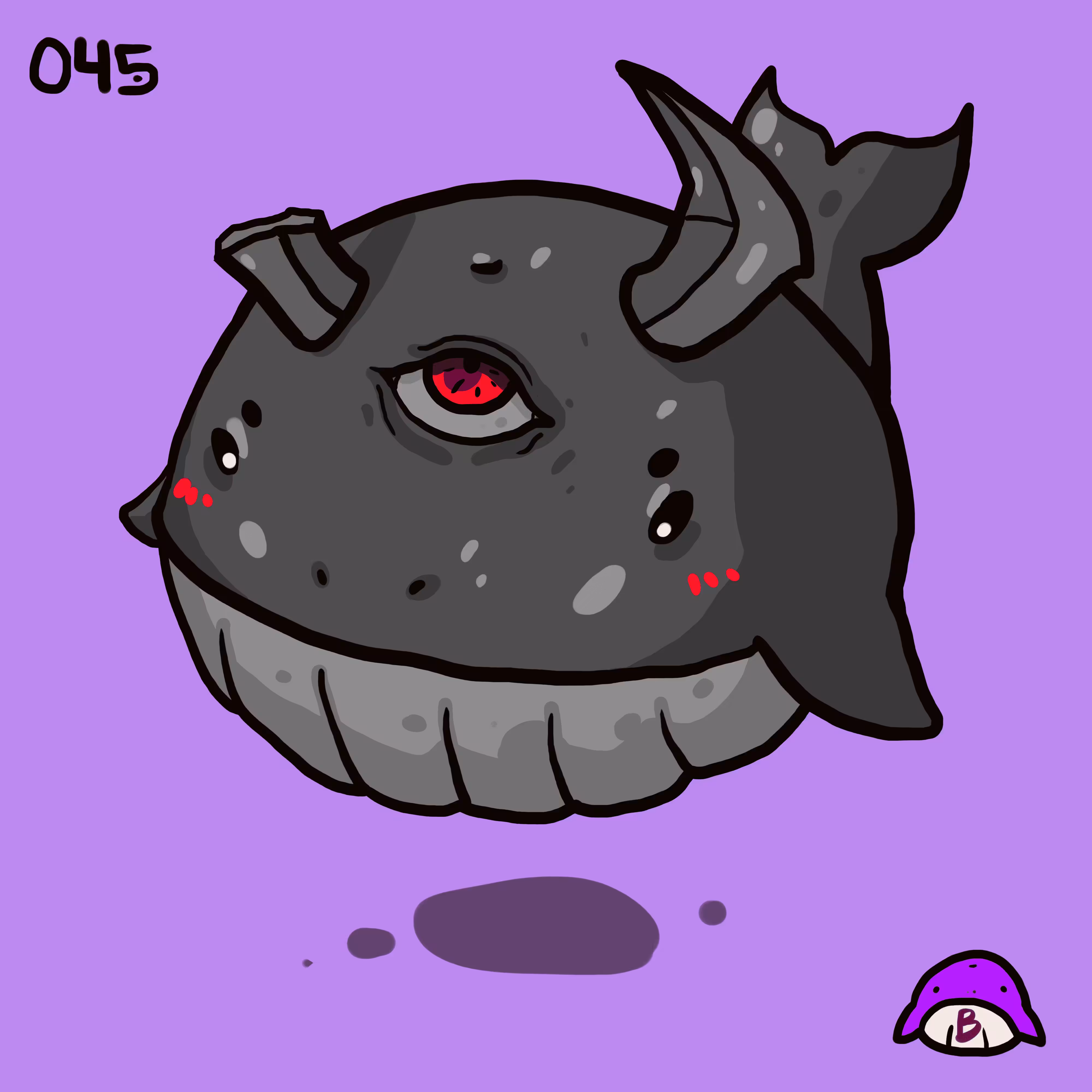 Whale well well NO.045