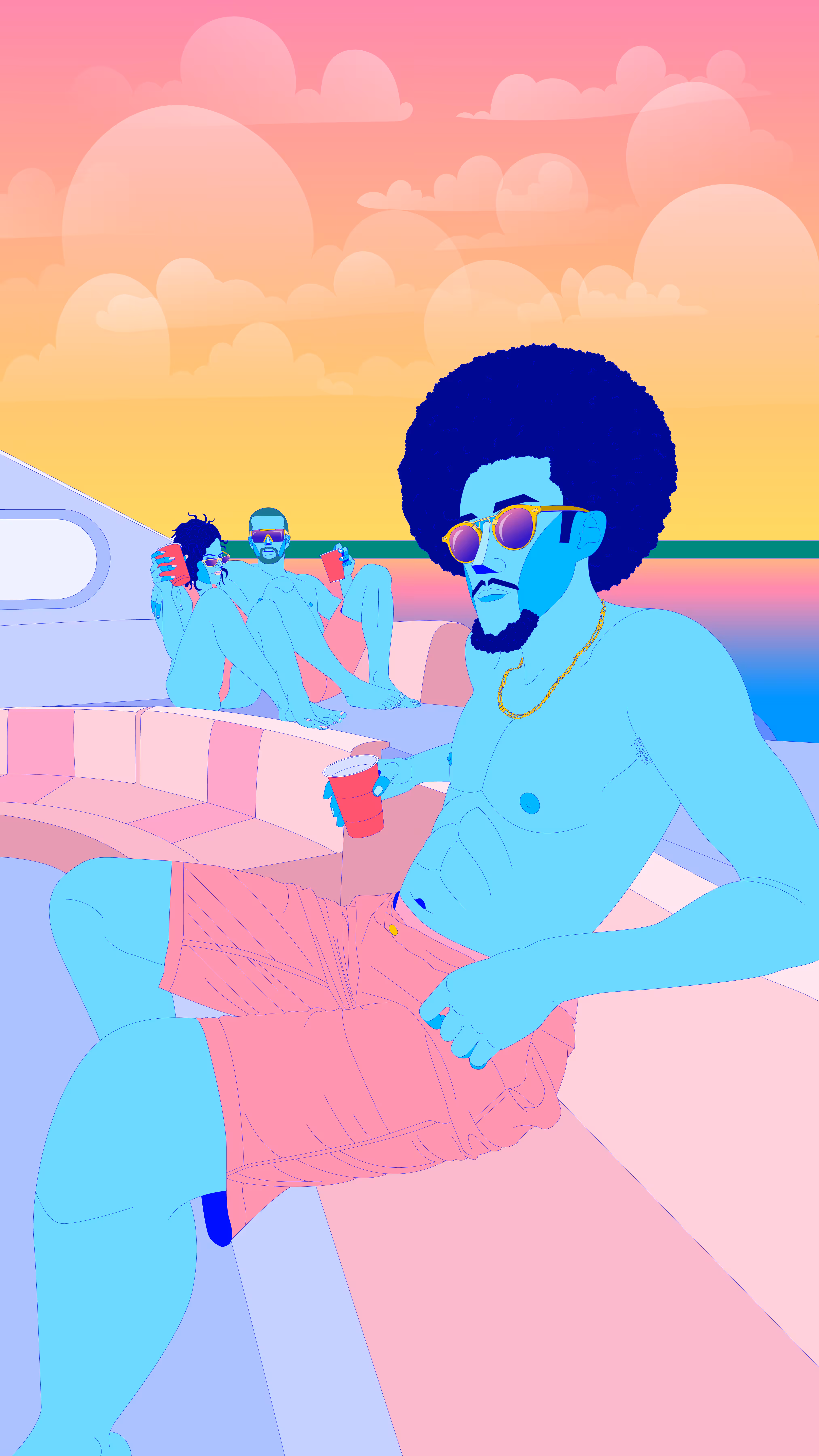"YACHT LOUNGE"