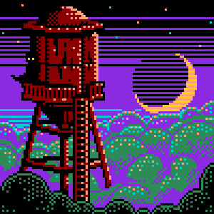 Phantom of Abandoned Water Tower
