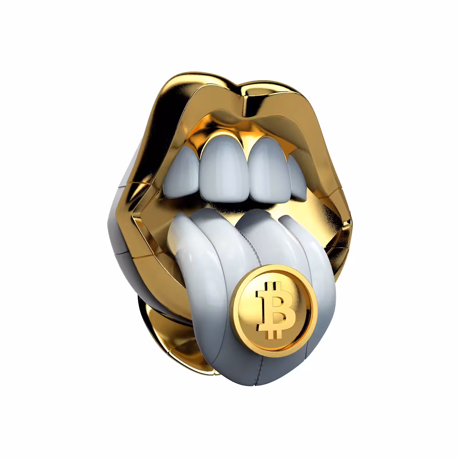 BITECOIN / White