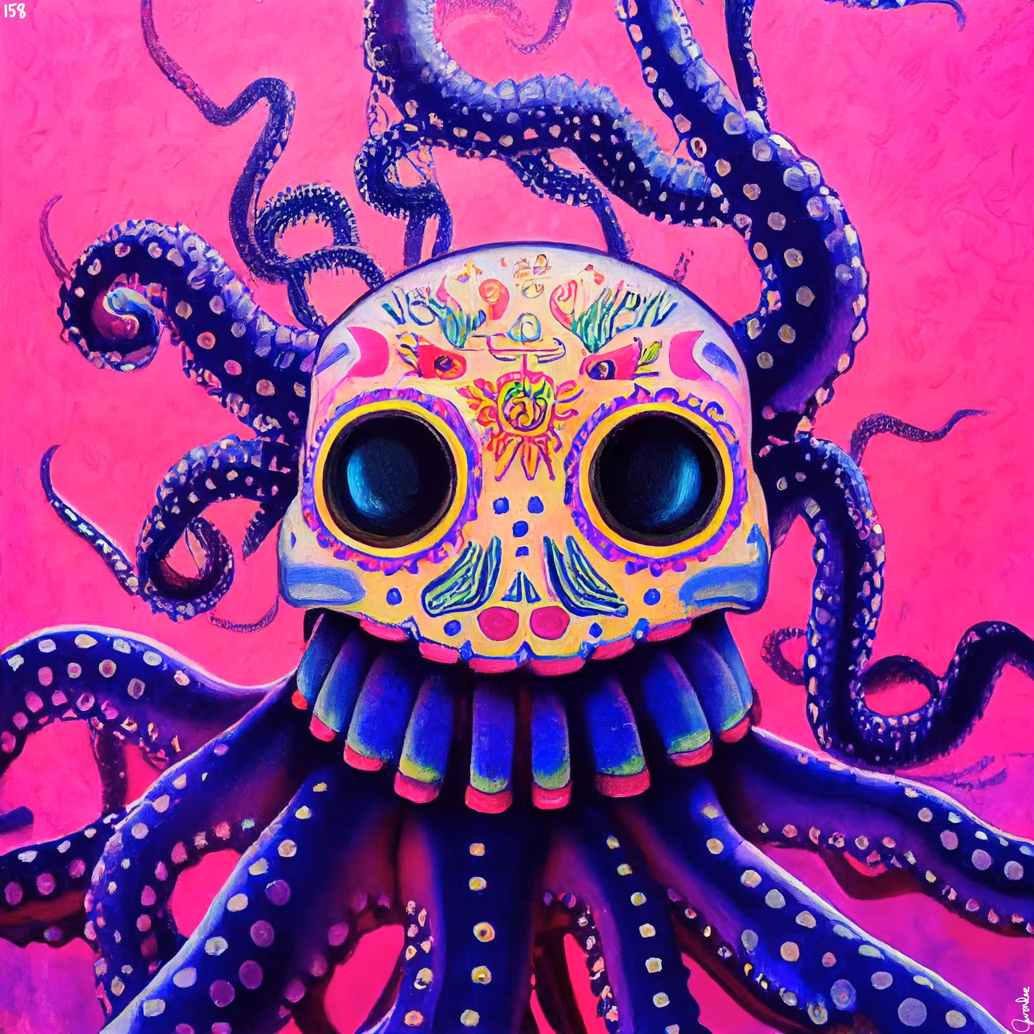 sugar skull #158