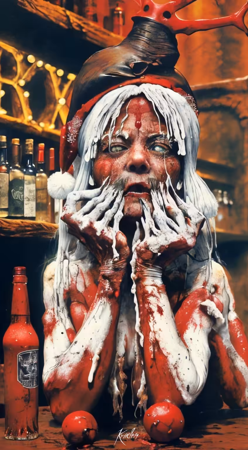 Mrs. Claus is a bit tipsy [LXII]
