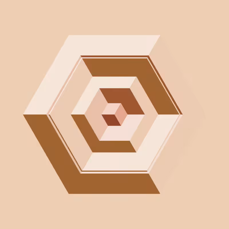 Hexagones - Art for Bots #45