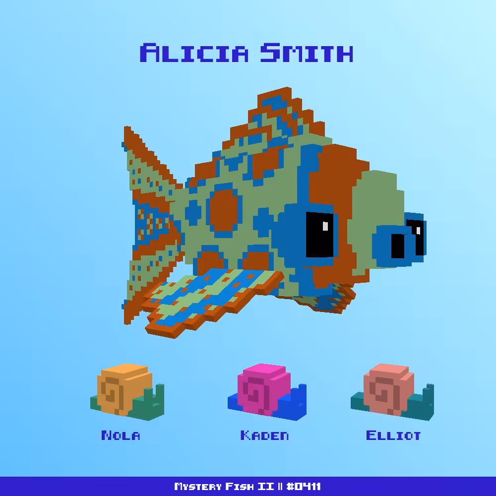Alicia Smith :: Mystery Fish 0411/1000
