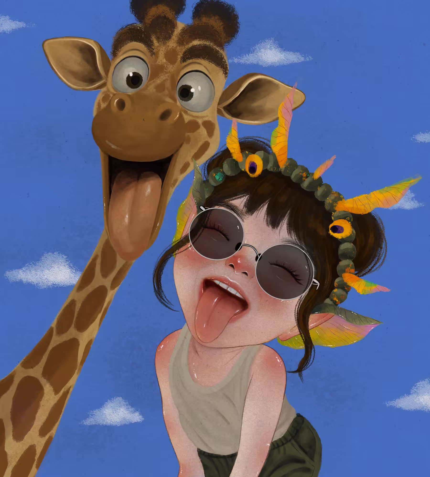 SILLY GIRAFFE