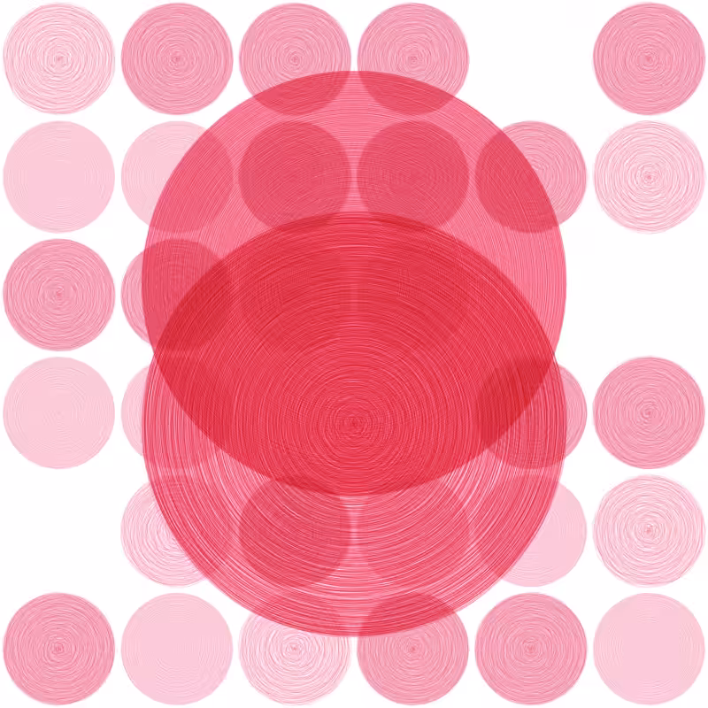 Brushed Circles #22