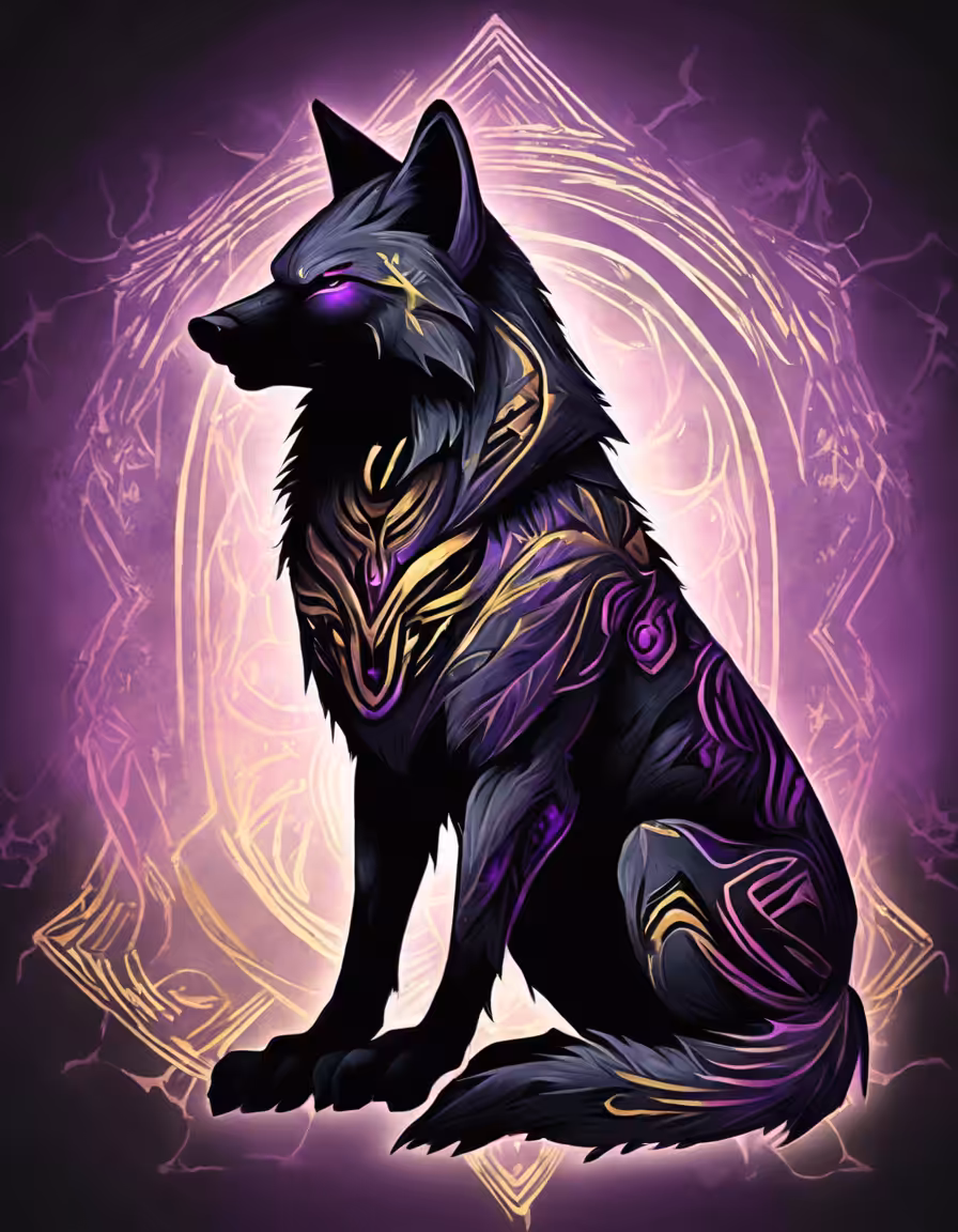 Tribal Wolf 5