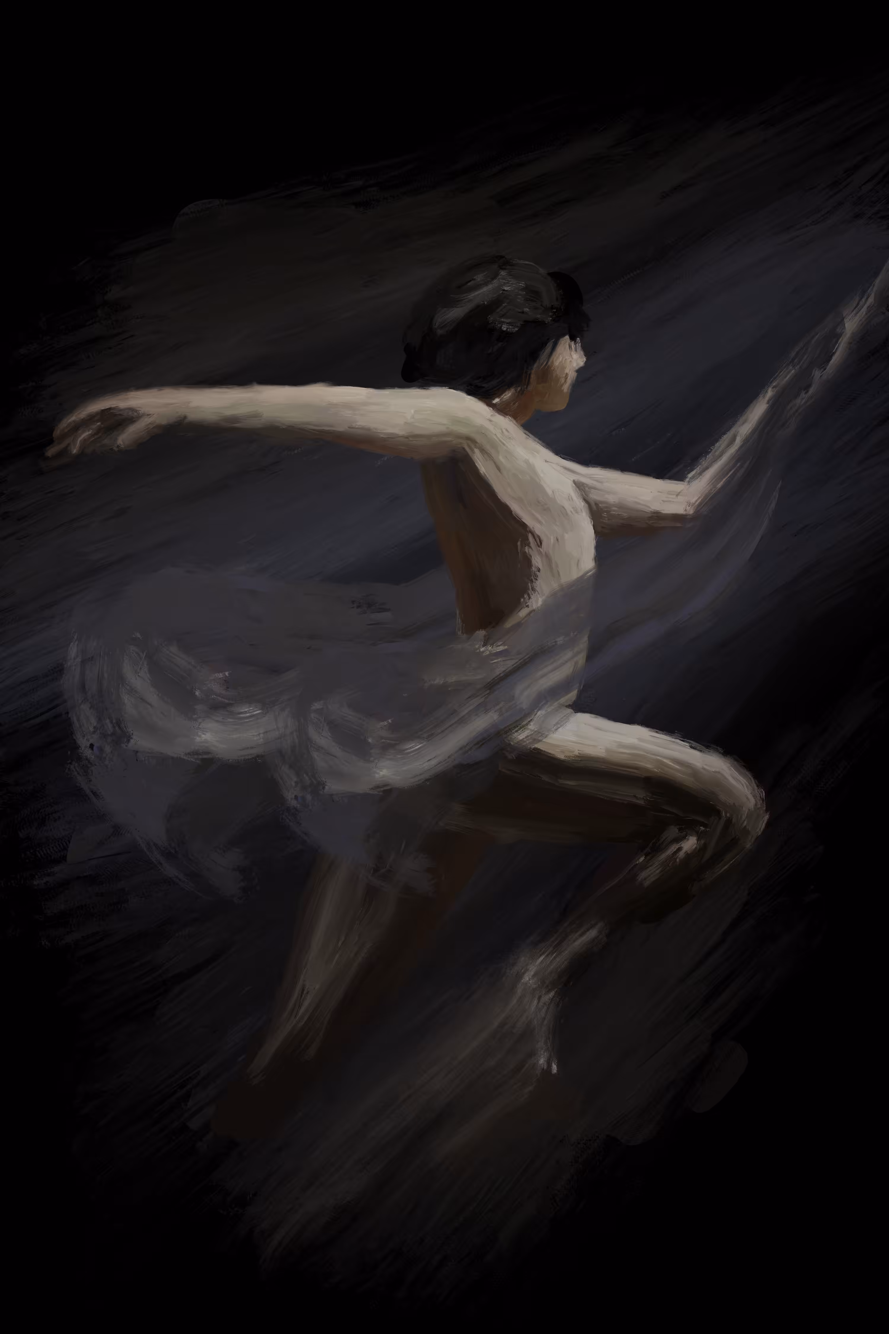 Running towards the light