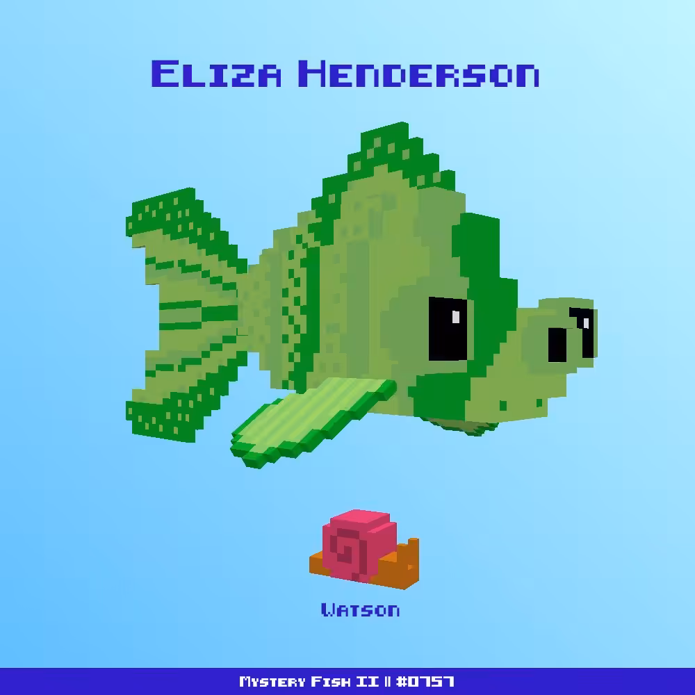 Eliza Henderson :: Mystery Fish 0757/1000