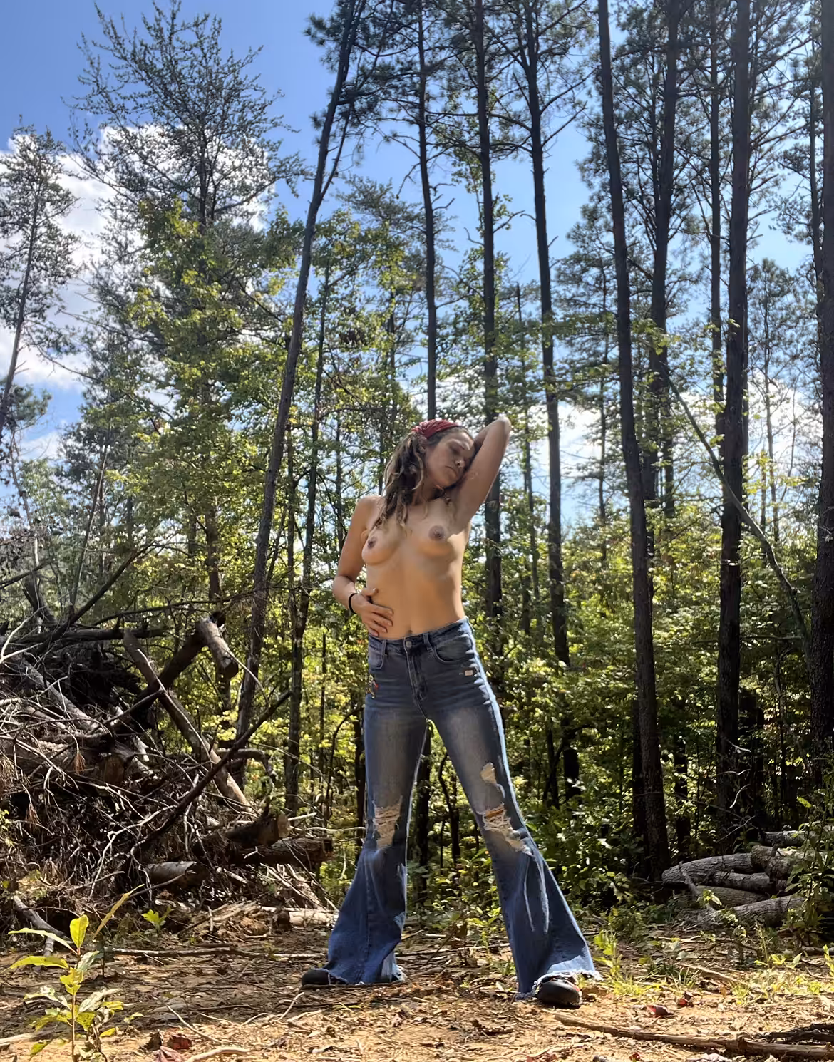 NakedNFTGirl: Return to Nature