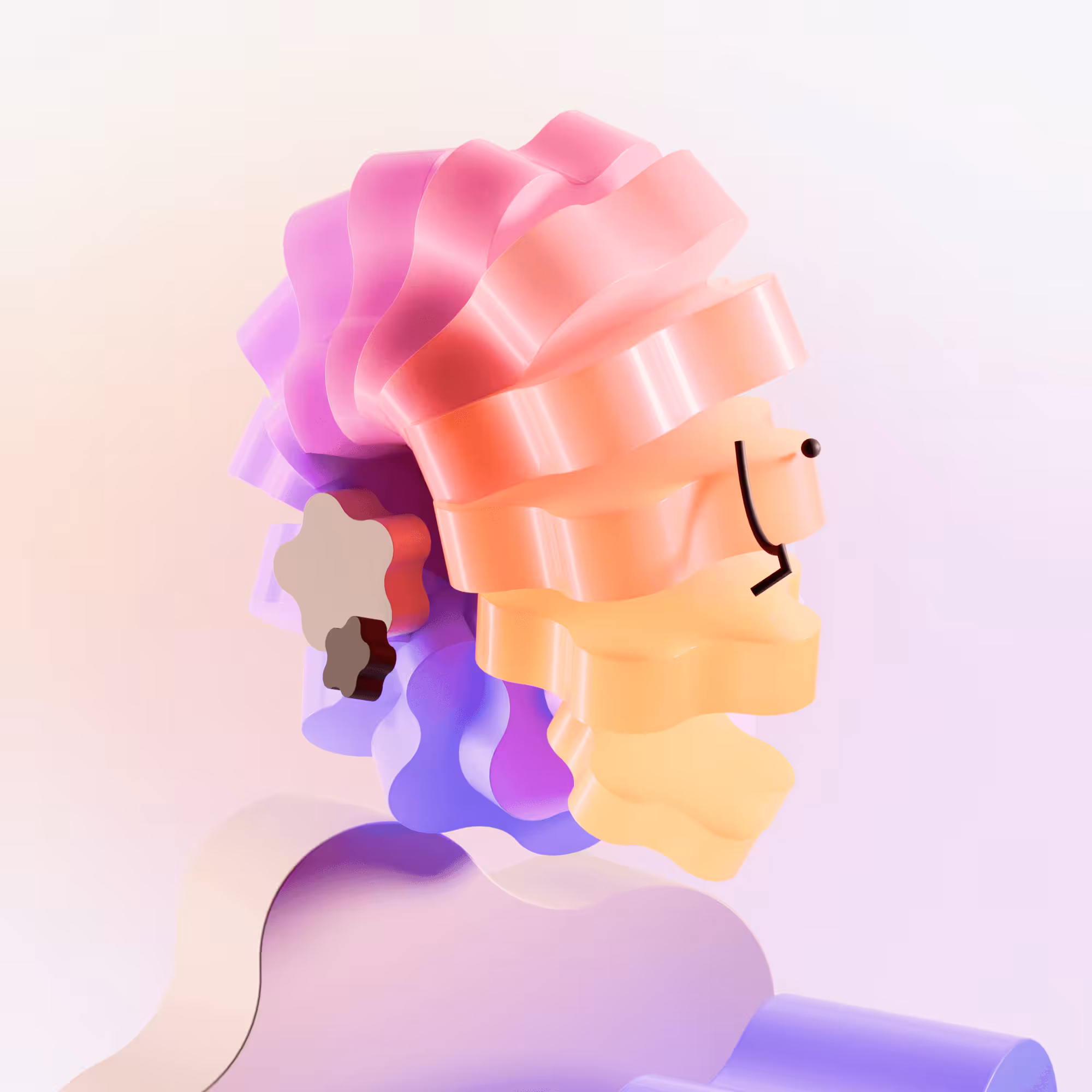 Fractal Head #012