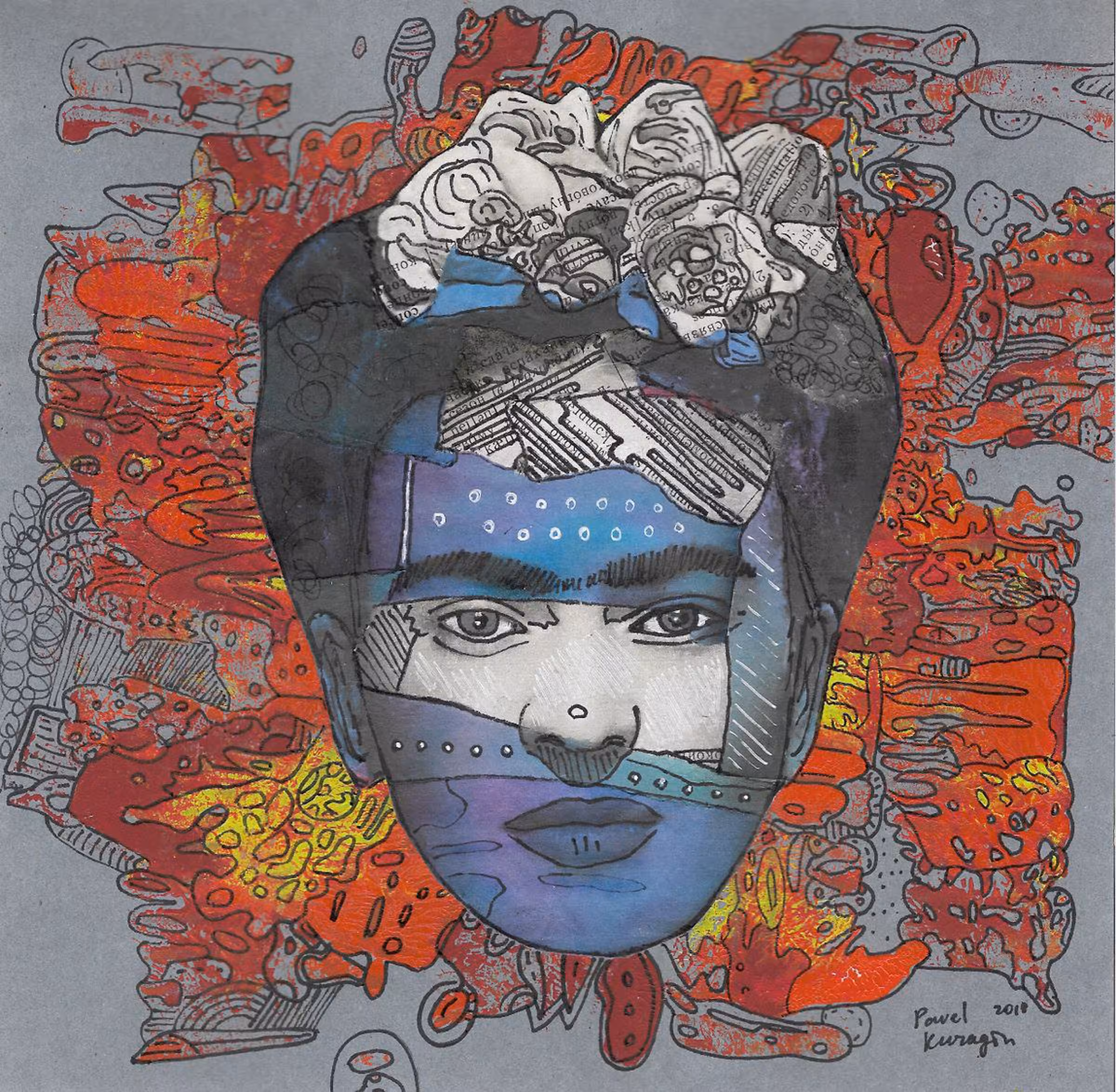 Portrait of Frida # 35