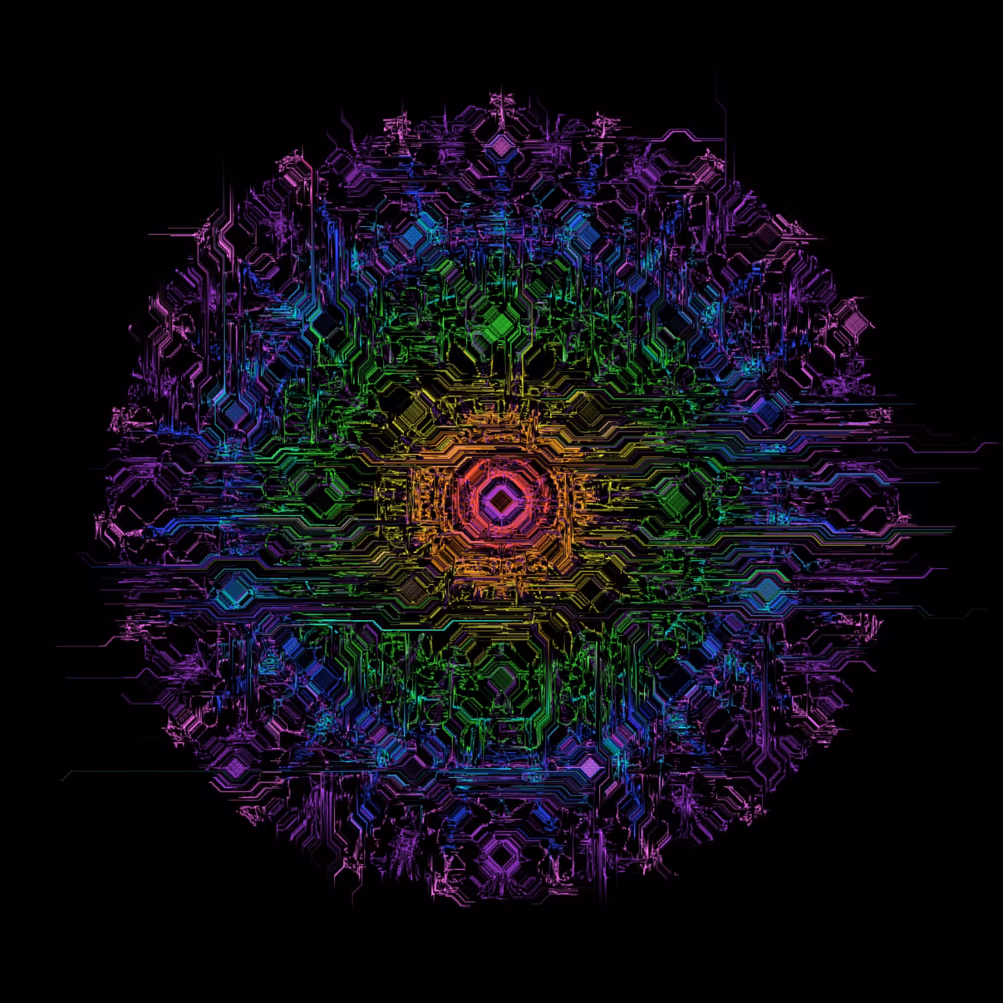 Mandala glitch #2